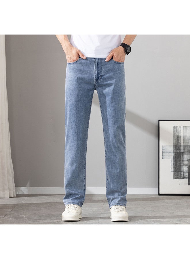 Tucano men's Business Casual Comfortable Versatile Straight Pants Classic Office Wear Trousers - Image 3