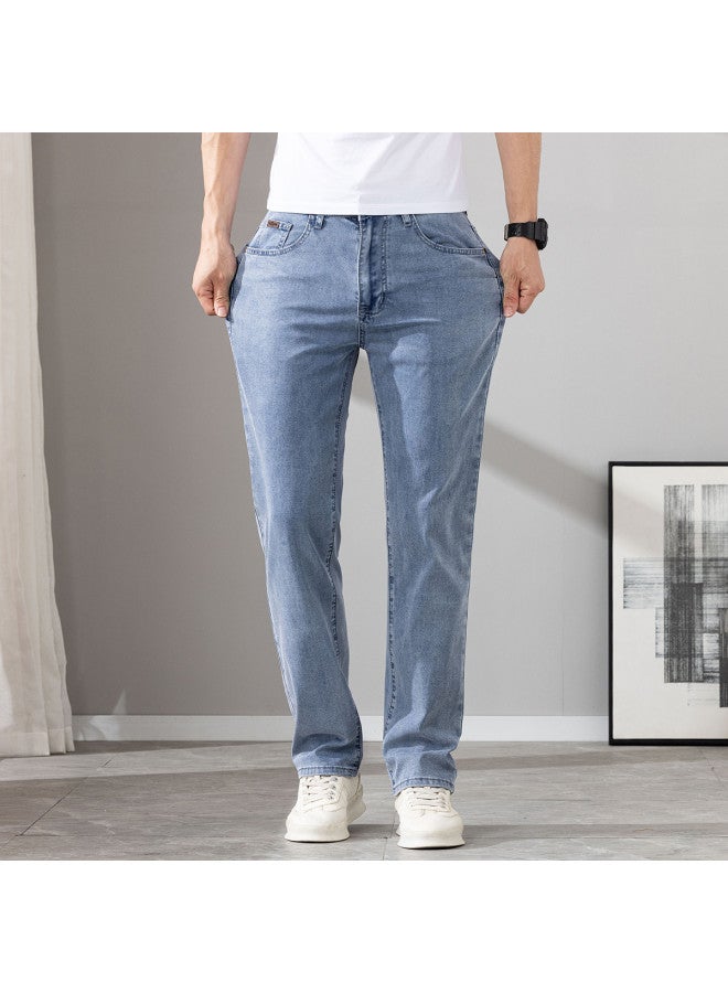 Tucano men's Business Casual Comfortable Versatile Straight Pants Classic Office Wear Trousers - Image 4