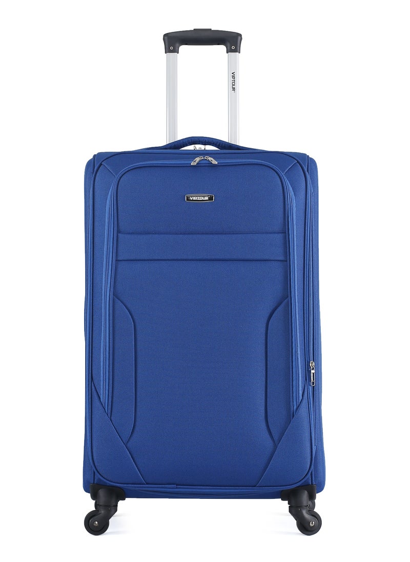 VIPTOUR - Set of 4 Light Weight Polyester Fabric Trolley Luggage With Number Lock 20,24,28,32 Inches - Image 1