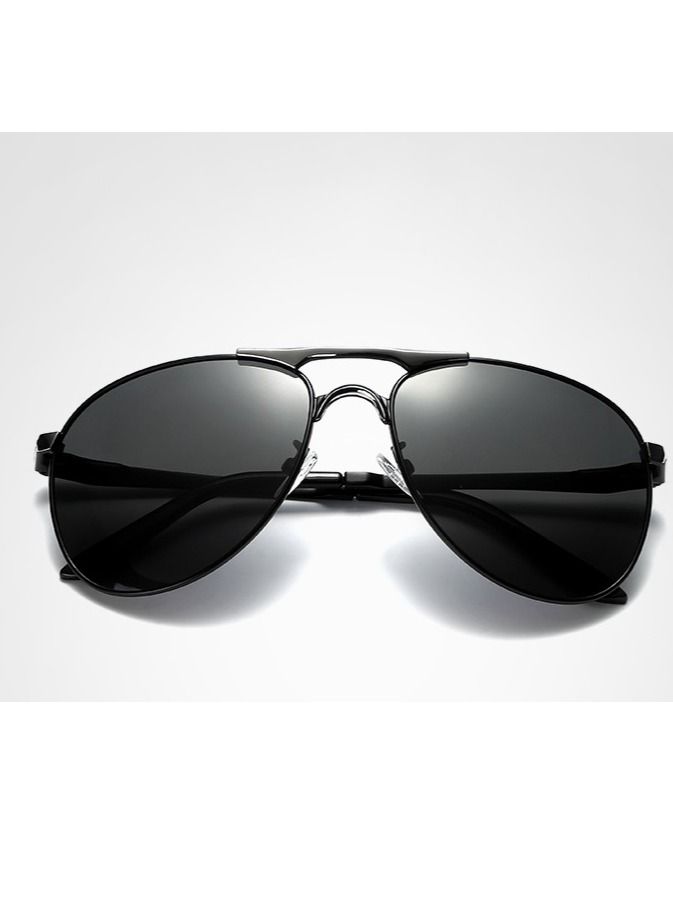 HDCRAFTER Men's full-frame digital SLR UV400 pilot sunglasses - Image 2