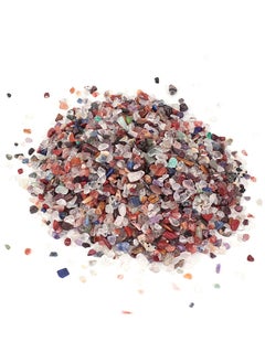 Generic Stone Natural Crystal Stones, Colorful Stones for Aquarium Decoration, Rocks and Pebbles for Home Garden Decoration, Gift (Colored Crystal Stones, 4-6mm)  - Image 1