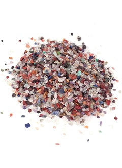 Generic Stone Natural Crystal Stones, Colorful Stones for Aquarium Decoration, Rocks and Pebbles for Home Garden Decoration, Gift (Colored Crystal Stones, 4-6mm)  - Image 2