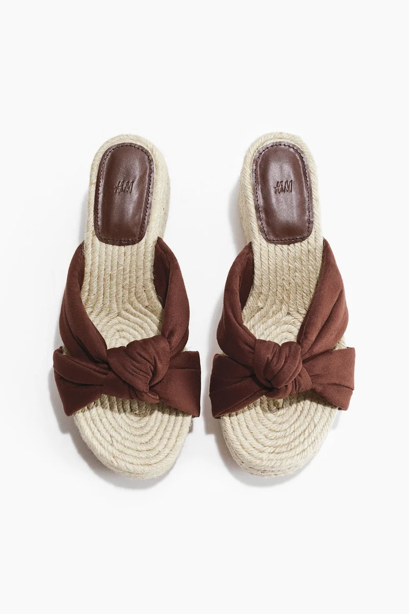 H&M Wedge-heeled espadrilles