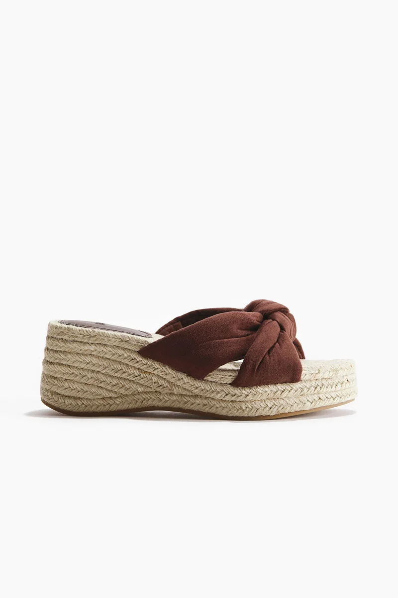 H&M Wedge-heeled espadrilles
