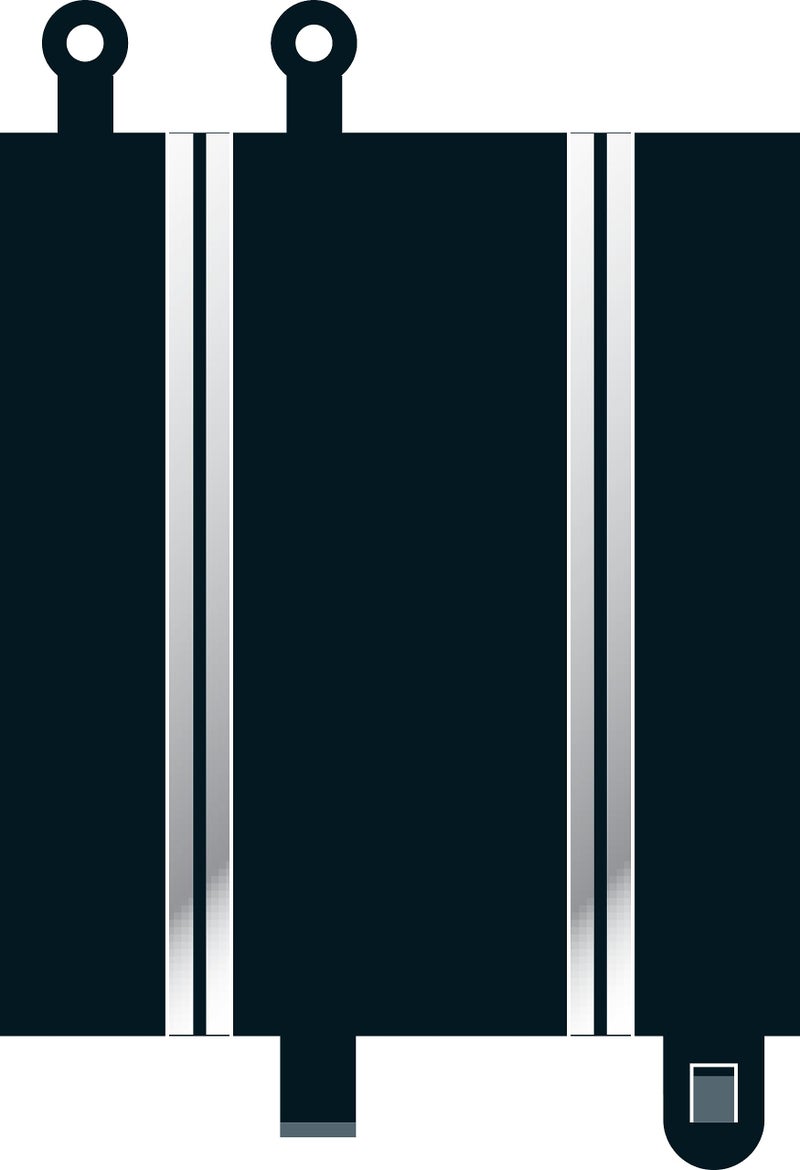 Scalextric Analog Converter Half Straight from Classic to Standard Sport Track Pieces x 2 132 Analog Slot Car Race Track Accessory C8222 - Image 3