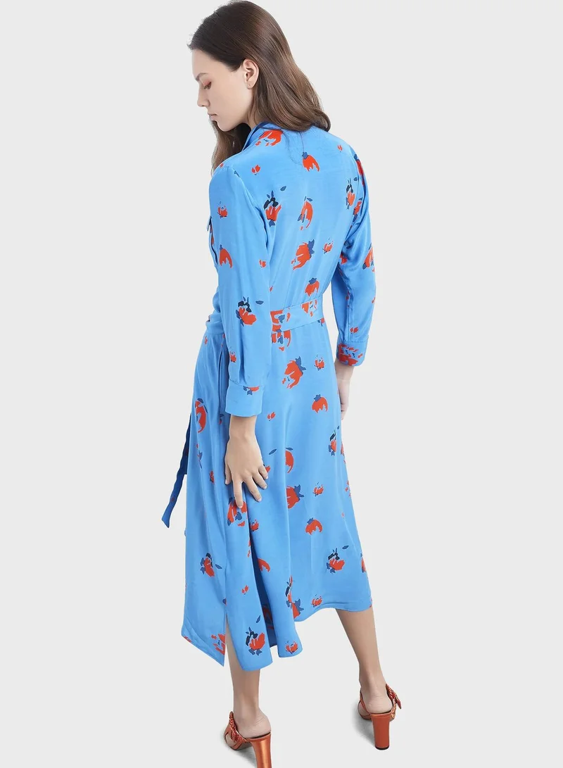 iRing High Low Printed Dress