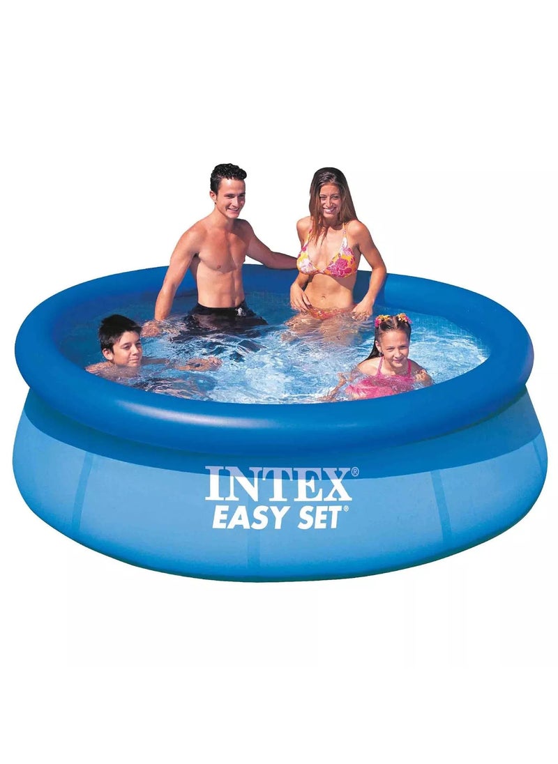 INTEX - 28110NP-Easy Set Inflatable Round Swimming Pool 2.44mx76cm / 8'x30", 2419L - Image 1