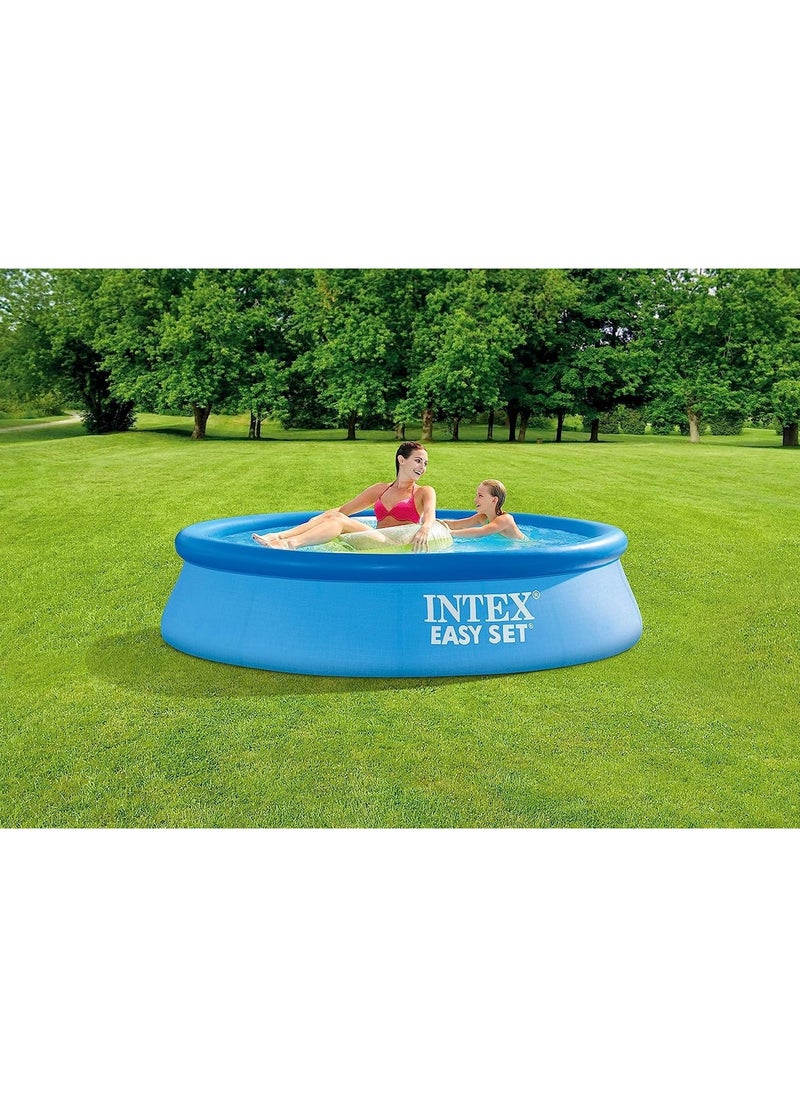 INTEX - 28110NP-Easy Set Inflatable Round Swimming Pool 2.44mx76cm / 8'x30", 2419L - Image 1