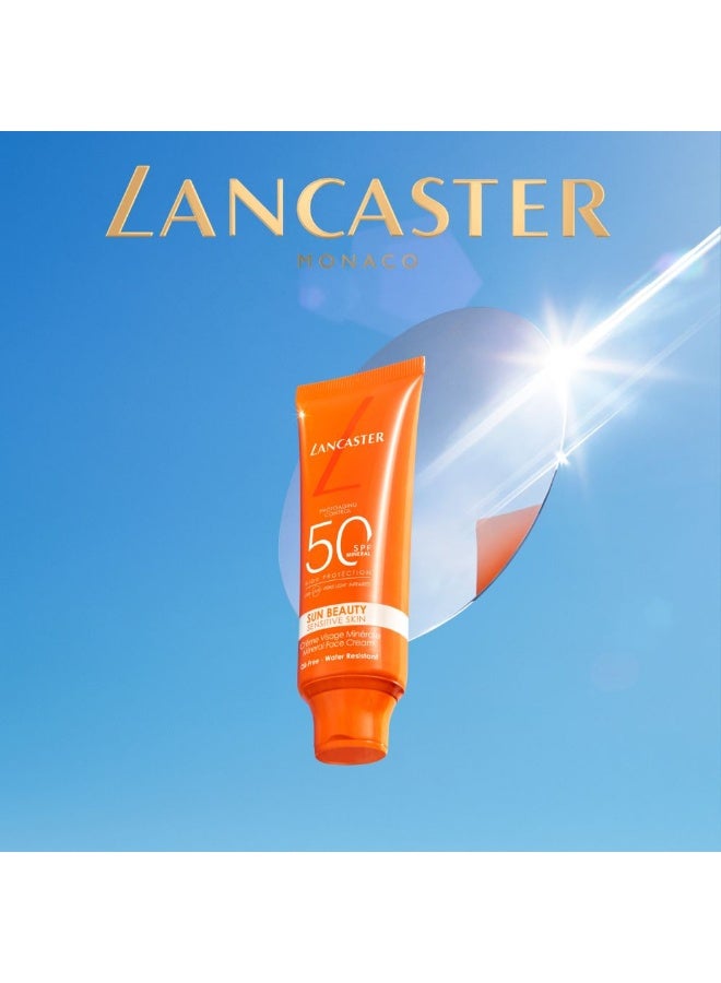 Lancaster Sun Beauty Photoaging Control Face Cream SPF50 Water Resistant 50ml - Image 4