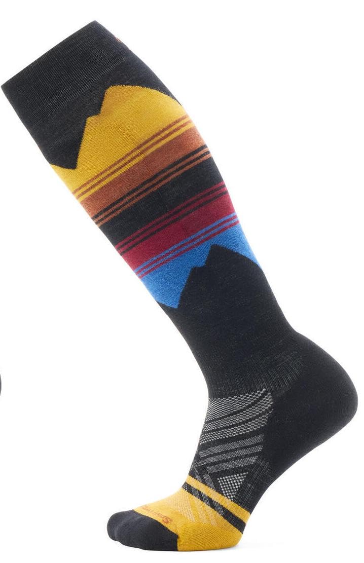 Smartwool Ski Targeted Cushion Pattern Otc Socks for Women, Honey Gold, S - Image 1