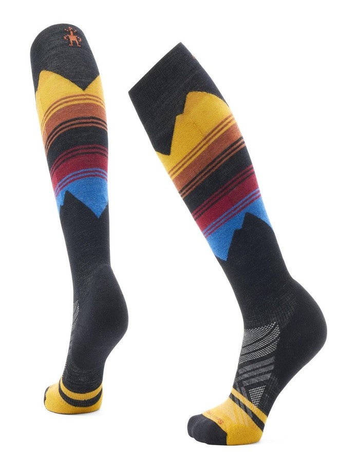 Smartwool Ski Targeted Cushion Pattern Otc Socks for Women, Honey Gold, S - Image 2
