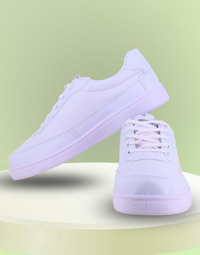 SPARX Boys White Grey Sneaker (SD0734B) - Image 4