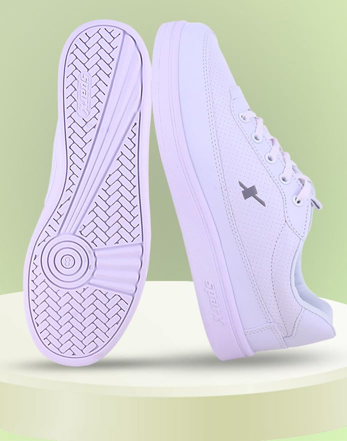 SPARX Boys White Grey Sneaker (SD0734B) - Image 3