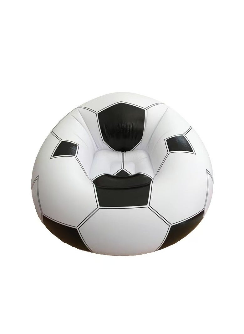 General - Thickened environmentally friendly PVC office furniture home convenient to move practical inflatable football wear-resistant lazy sofa - Image 1