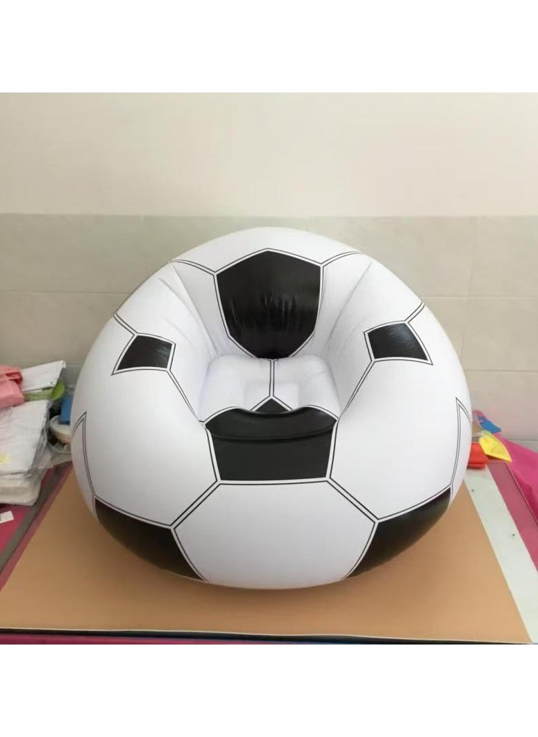 General - Thickened environmentally friendly PVC office furniture home convenient to move practical inflatable football wear-resistant lazy sofa - Image 1
