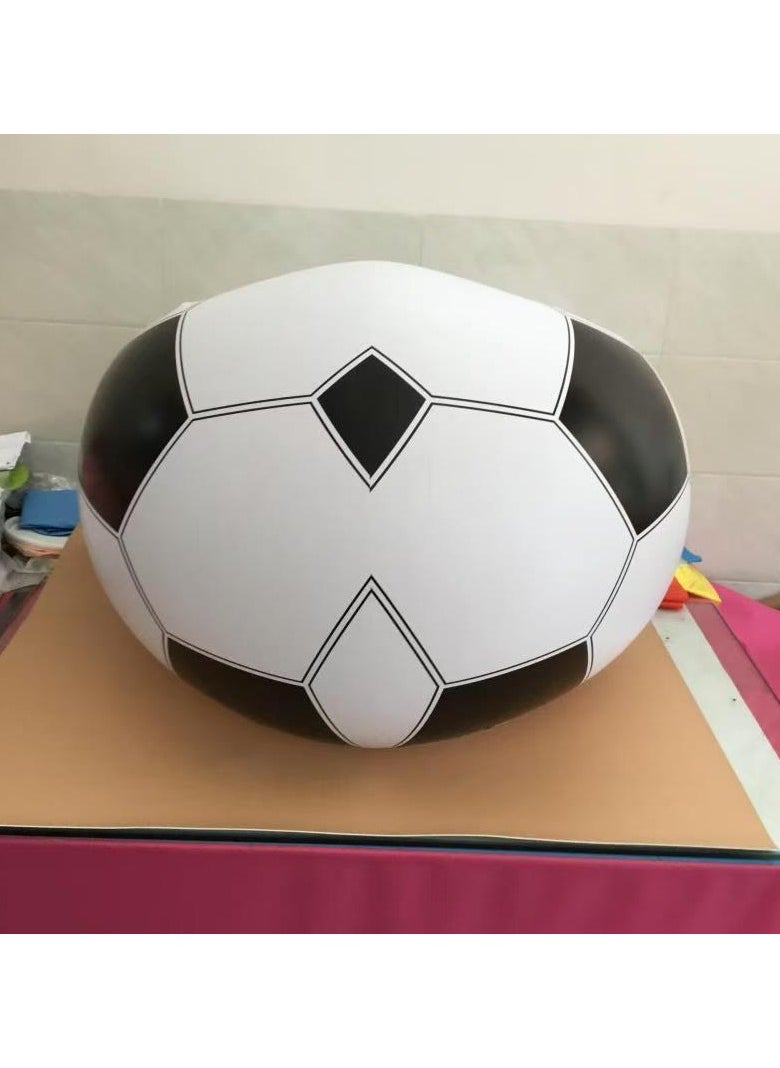 General - Thickened environmentally friendly PVC office furniture home convenient to move practical inflatable football wear-resistant lazy sofa - Image 1