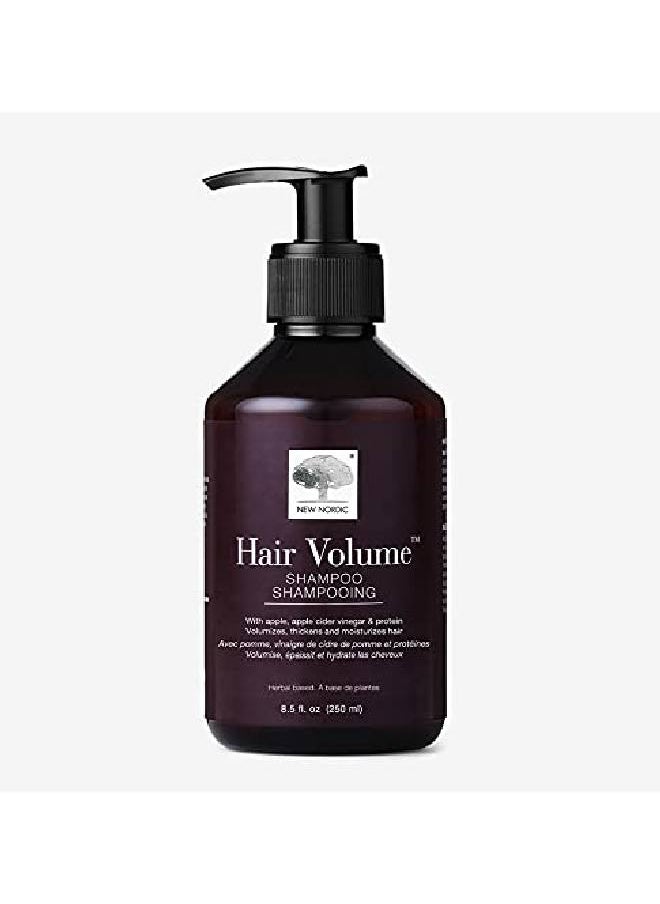 New Nordic Hair Volume Shampoo ; A Rich Herbal Recipe For Weightless Thicker Volumizing Healthier Hair ; Vegan & Formulated With Clean Ingredients  - Image 2