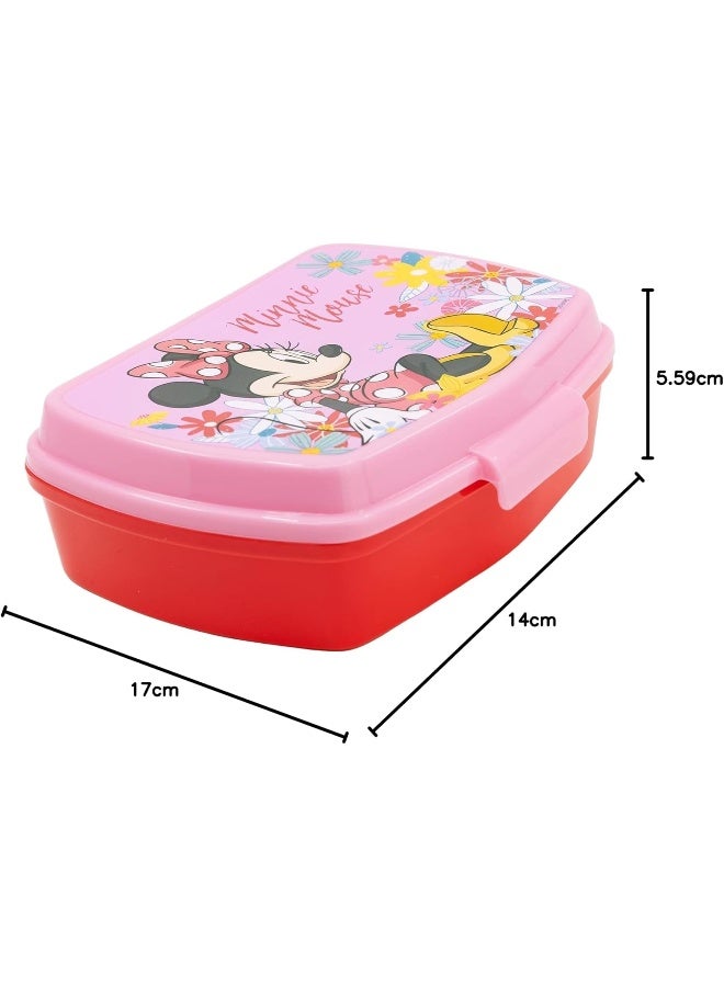 STOR FUNNY SANDWICH BOX MINNIE MOUSE SPRING LOOK - Image 4