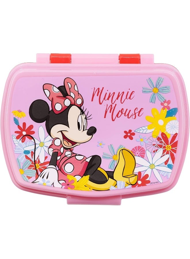 STOR FUNNY SANDWICH BOX MINNIE MOUSE SPRING LOOK - Image 2