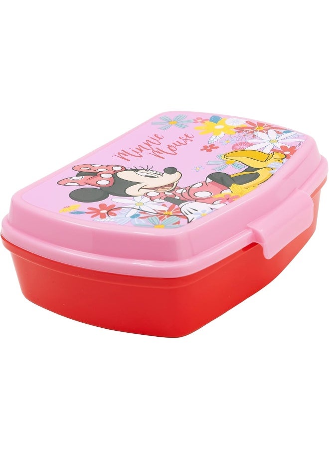 STOR FUNNY SANDWICH BOX MINNIE MOUSE SPRING LOOK - Image 1