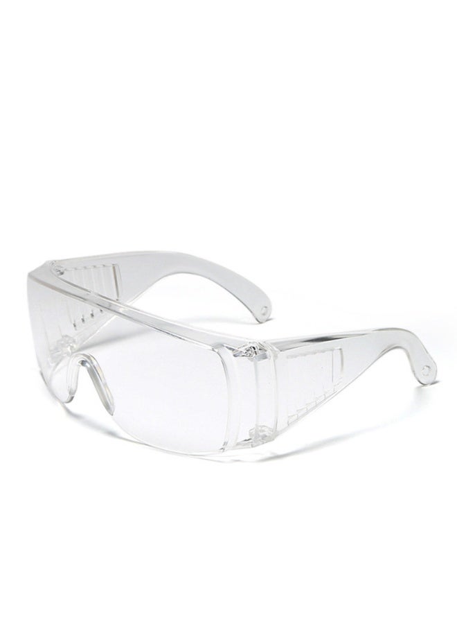 Generic Safety Goggles Anti-Splash Dustproof Work Laboratory Glasses Eye Protection Labor Protection Safety Glasses Clear Lenses,2pcs - Image 3