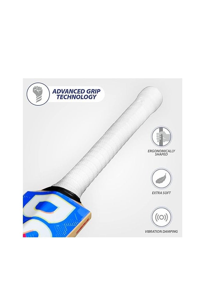 DSC - Intense Clout Kashmir Willow Cricket Bat Short Handle Mens | Each bat comes with a free cover - Image 1