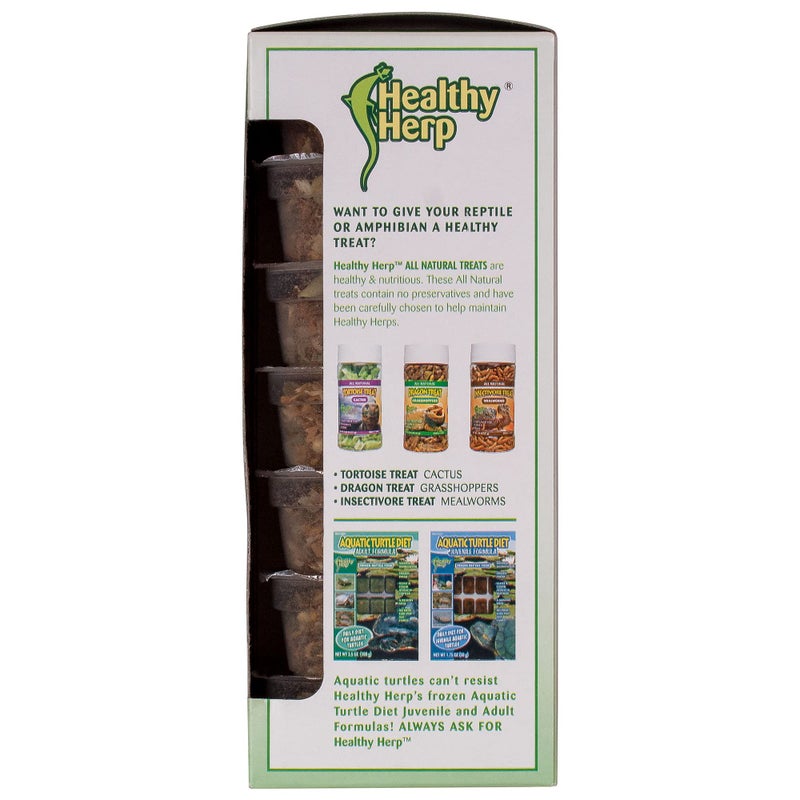 Healthy Herp Veggie Mix Instant Meal for Reptiles - Nutritious Bearded Dragon Accessories, Bearded Dragon Food - Made in USA - Quick Prep, for Box Turtles, Lizards, Tortoises - 7 x 0.16 oz (4.6g) Cups - Image 2