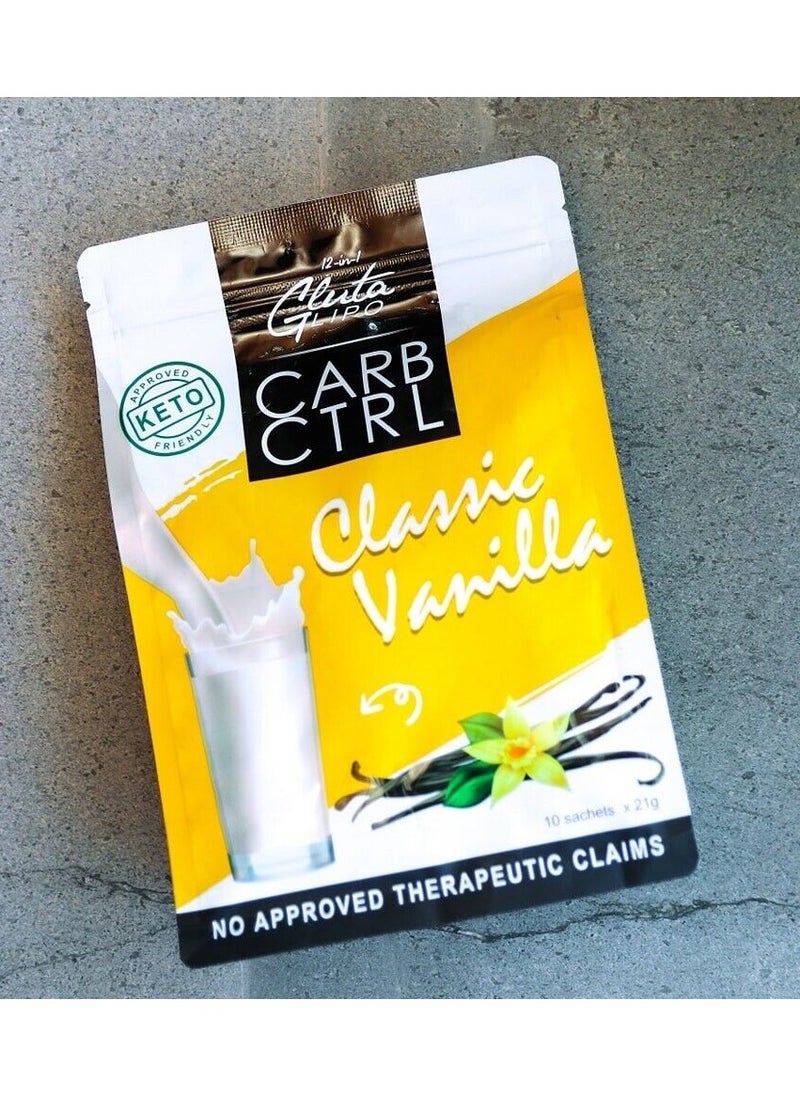 Gluta GLUTALIPO CARB CTRL Classic Vanilla 