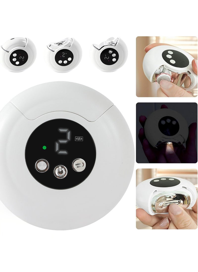 HEROCKX Electric nail clippers-2 in 1 electric polishing automatic nail clippers with light trimming-suitable for baby and elderly care tools  - Image 1
