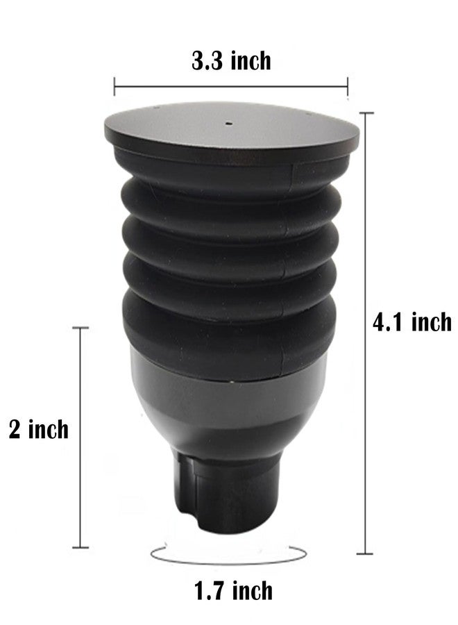 HOMEE Single Dose Hopper with Silicone Bellow and Aluminum Lid,Coffee Grinder for Eureka Mignon Grinder 2 in 1 Function MMG Accessories Hand Pressure Bellow for Home Shop to Clean and Collect Coffee Grounds - Image 2
