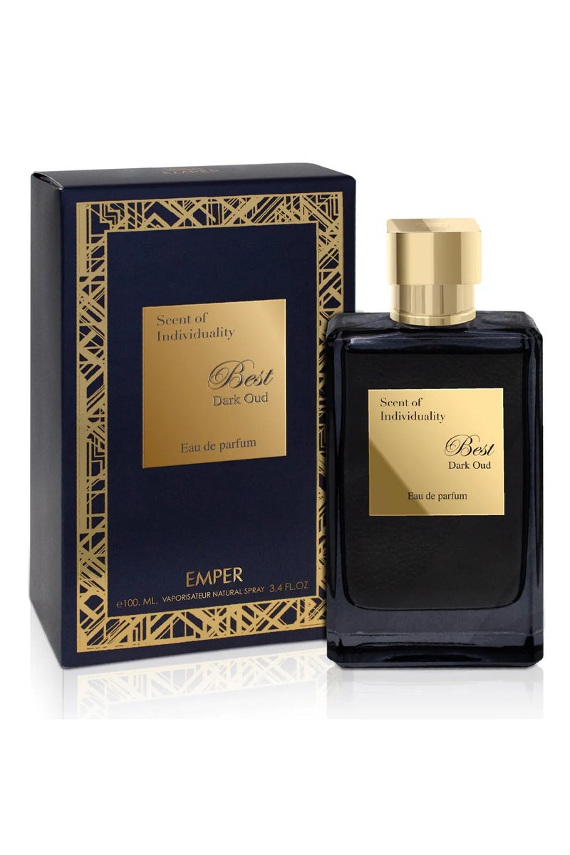 emper Best Dark Oud Eau De Parfum For Unisex - 100 ML - Image 1