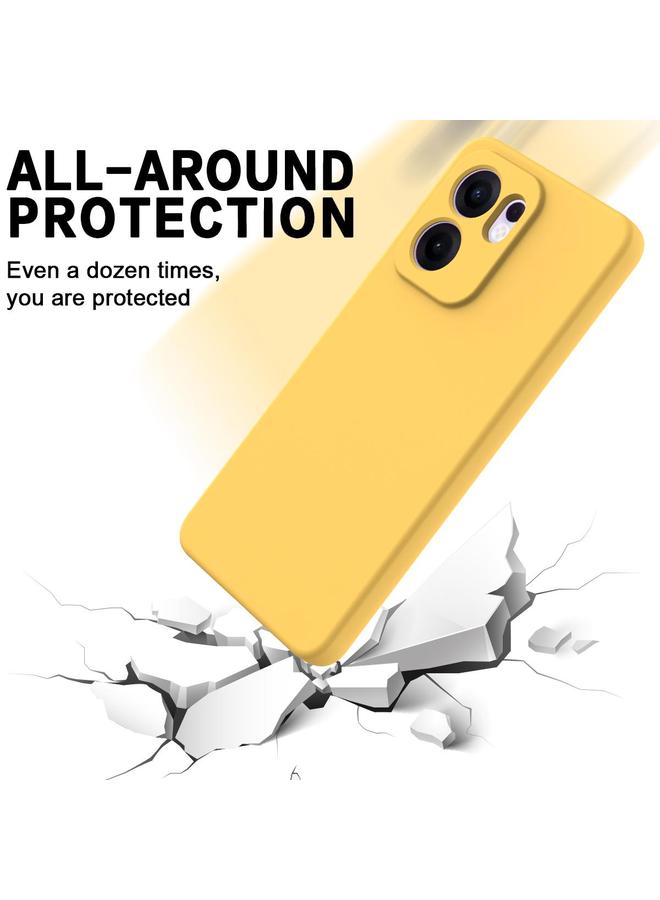 إيروريكس جراب لهاتف OPPO Reno13 F 4G / 5G جراب هاتف من السيليكون السائل المقاوم للصدمات بلون نقي - Image 5