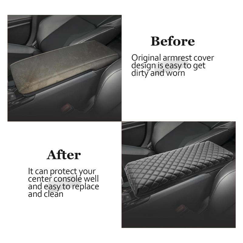 SKTU 2025 2026 Camry Center Console Cover for 2025 2026 Toyota Camry Armrest Cover 2025 2026 Camry (LE/SE/XLE/XSE) Seat Box Cover Toyota Camry 2025 2026 Accessories 2025 2026 Camry Hybrid Armrest Pad - Image 5