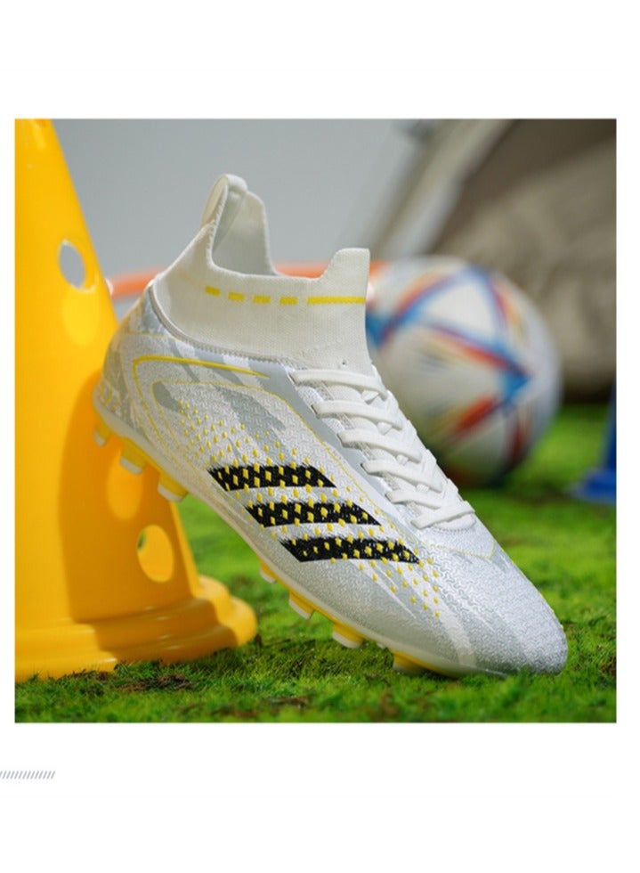 SKT Shiketro Grip And Non-Slip Sports Shoes, Men's And Women's Football Shoes, Professional Competition Football Shoes Training, Breathable And Lightweight Outdoor Youth - Image 2