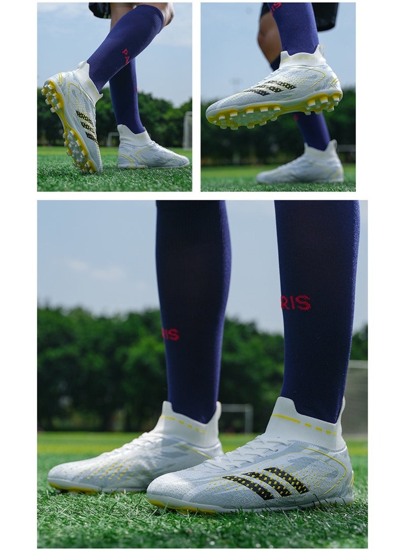 SKT Shiketro Grip And Non-Slip Sports Shoes, Men's And Women's Football Shoes, Professional Competition Football Shoes Training, Breathable And Lightweight Outdoor Youth - Image 5