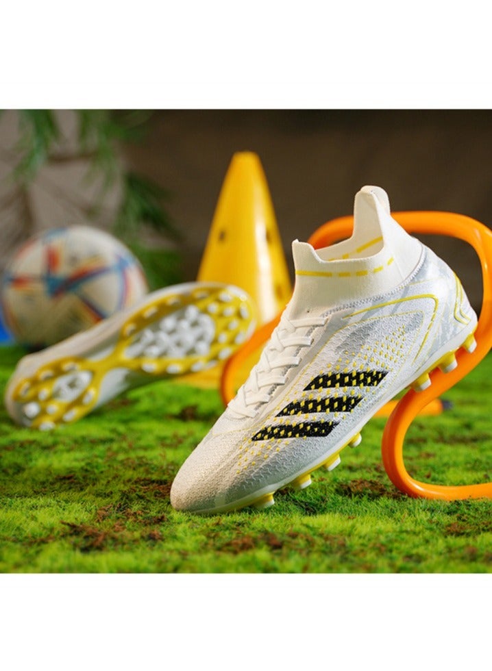 SKT Shiketro Grip And Non-Slip Sports Shoes, Men's And Women's Football Shoes, Professional Competition Football Shoes Training, Breathable And Lightweight Outdoor Youth - Image 3