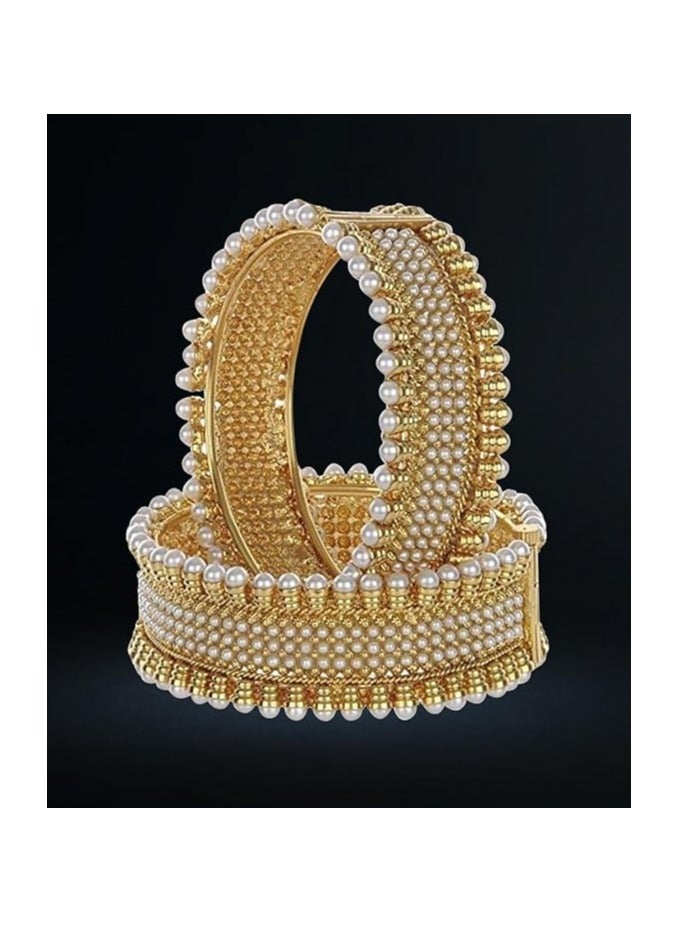 YouBella Jewellery for women Traditional Gold Plated Bangles for Women and Girls - Image 2