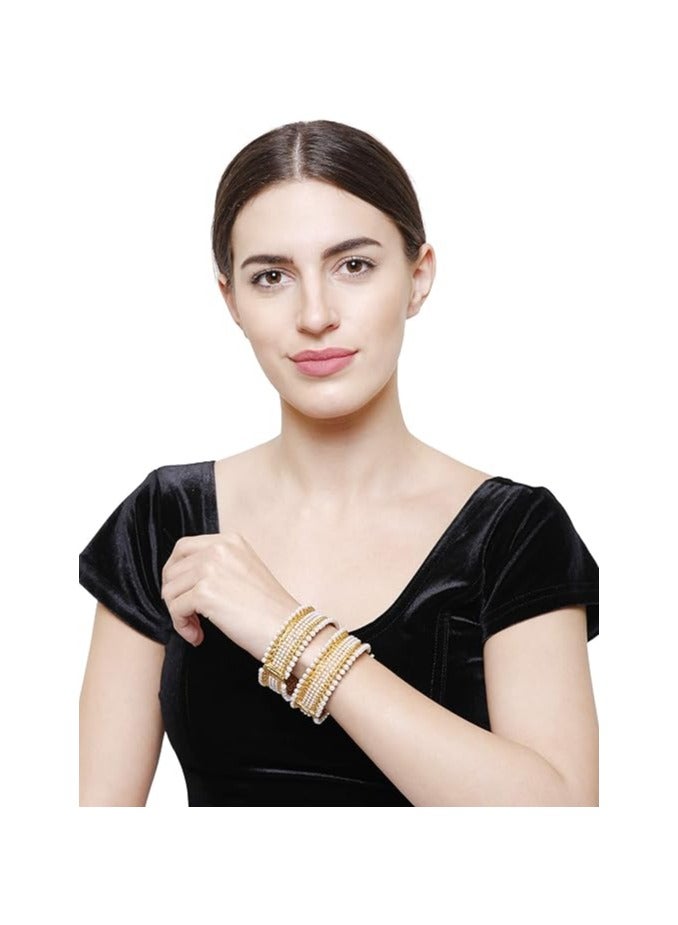 YouBella Jewellery for women Traditional Gold Plated Bangles for Women and Girls - Image 5