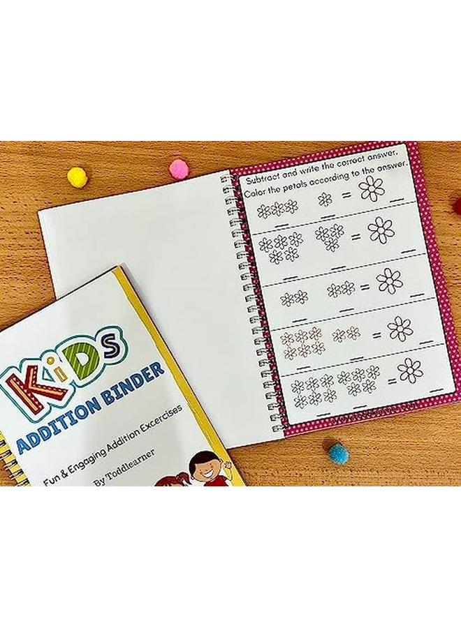 Toddlearner Math Addition And Subtraction Practice Set For Kids. Premium Paperback Book With Easy To Learn Activities  - Image 3
