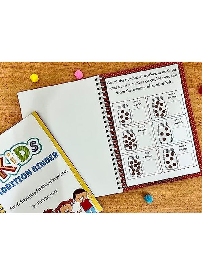 Toddlearner Math Addition And Subtraction Practice Set For Kids. Premium Paperback Book With Easy To Learn Activities  - Image 4