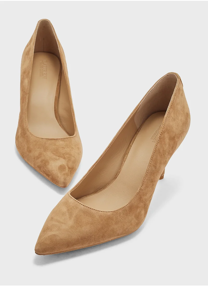 لورين رالف لورين LANETTE-PUMPS-DRESS