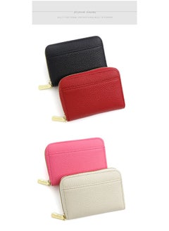 Kingdushi Card Bag Pu Texture Large Capacity Card Bag Purse  - Image 2