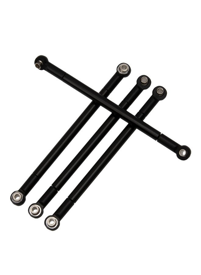 Vgoohobby 8Pcs Metal Pull Rod Link Rod Linkage Compatible With Mn Model Mn86S Mn86 Mn86Ks Mn86K G500 1/12 Rc Car (Black) - Image 4