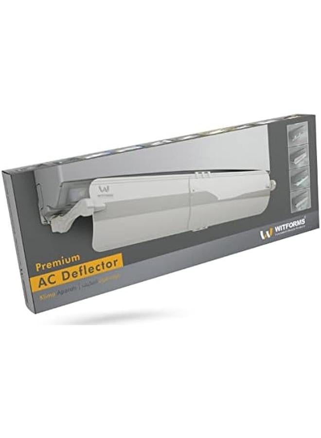 Witforms Premium Adjustable Ac Air Deflector Easy Installation Adjustable Size To Fit All Sizes Of Air Conditioners - Image 2