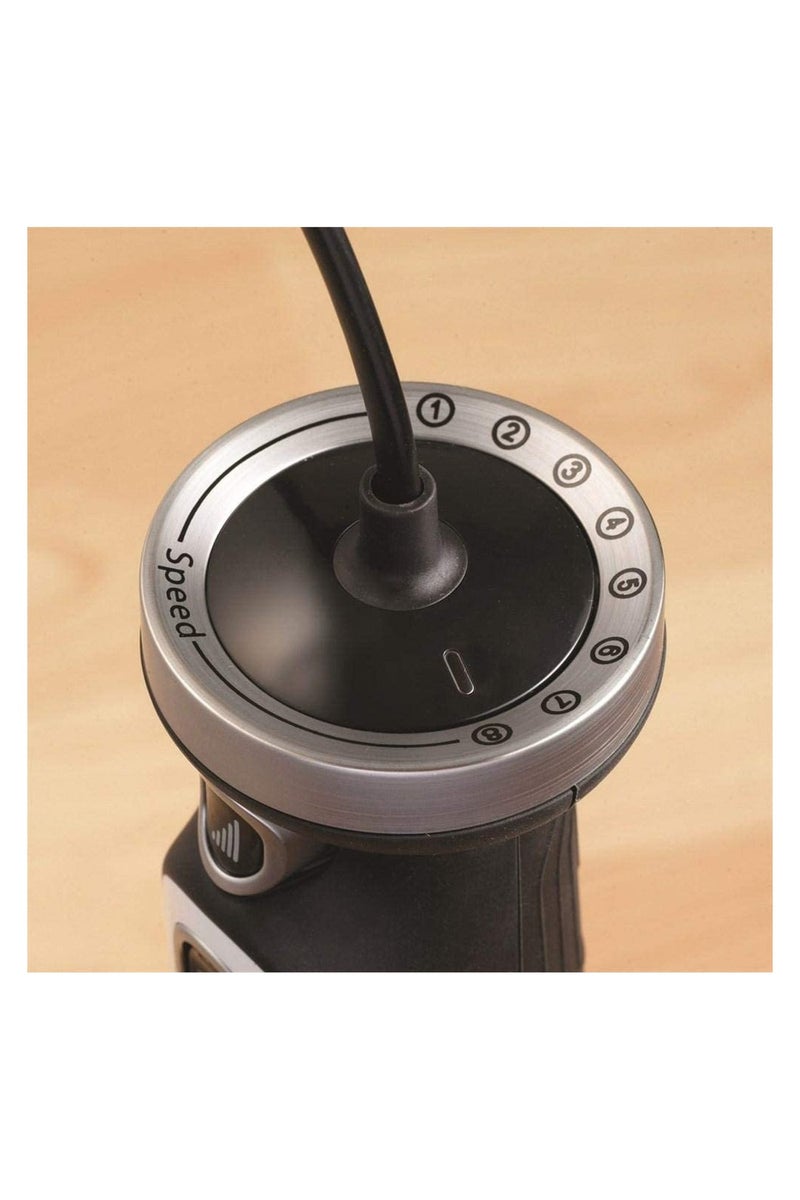 morphy richards Total Control Hand Blender Prep Set – 650 W, 8‑Speed + Turbo, Blending Leg, 3× Chopping Bowls, 2× Smoothie Bottles + Lids, 750 ml Beaker - Image 4