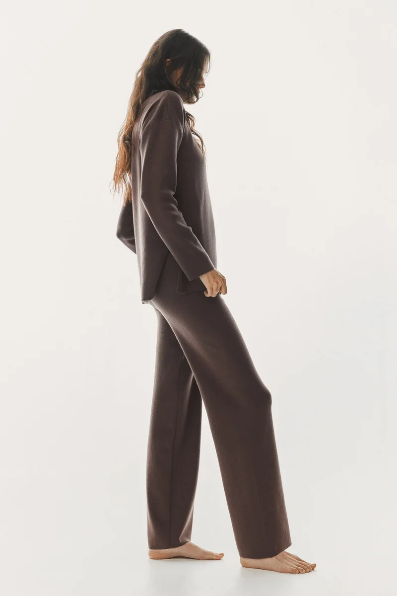 H&M Fine-knit trousers