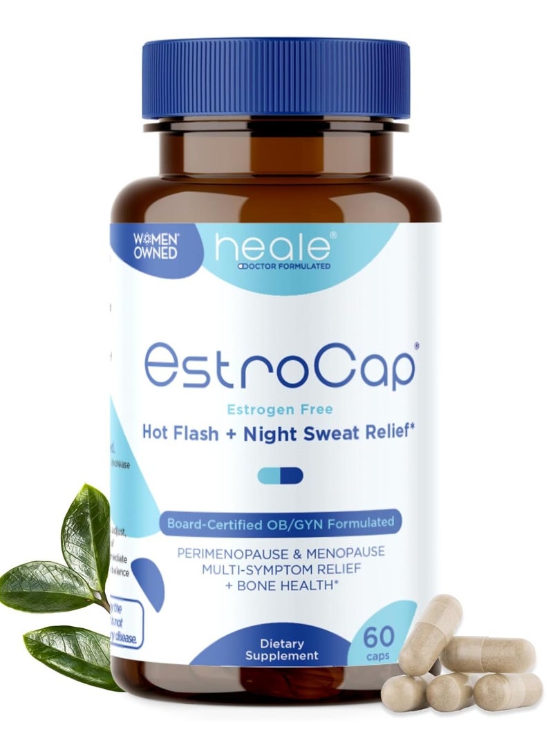 EstroCap Menopause Supplements for Women 60 Count 2 month supply packing may vary - Image 1