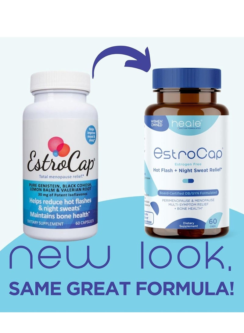 EstroCap Menopause Supplements for Women 60 Count 2 month supply packing may vary - Image 2