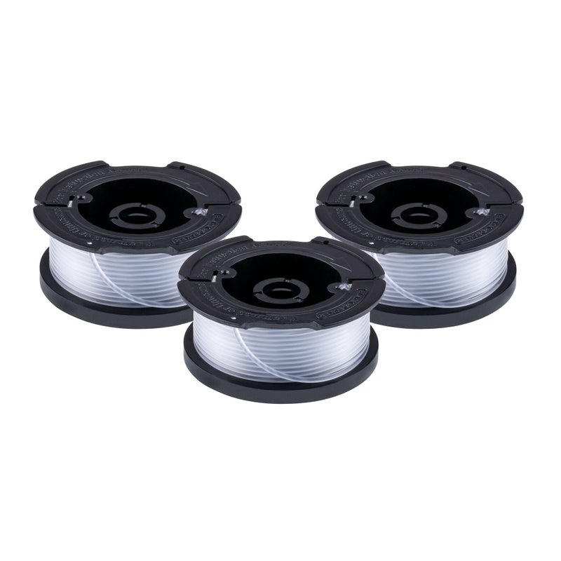 BLACK+DECKER Weed Eater String, Trimmer Line, 3-Pack, 30-Feet of Replacement Spool, 0.065-Inch Diameter (AF1003ZP) - Image 5