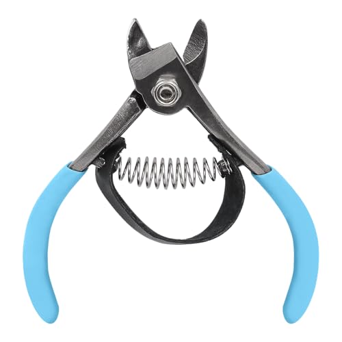 Zenport مقص فواكه زينبورت H320L فوجي/برتقال مع حزام، فولاذ مقاوم للصدأ مطروق، بطول 5 بوصات، أزرق - Image 1